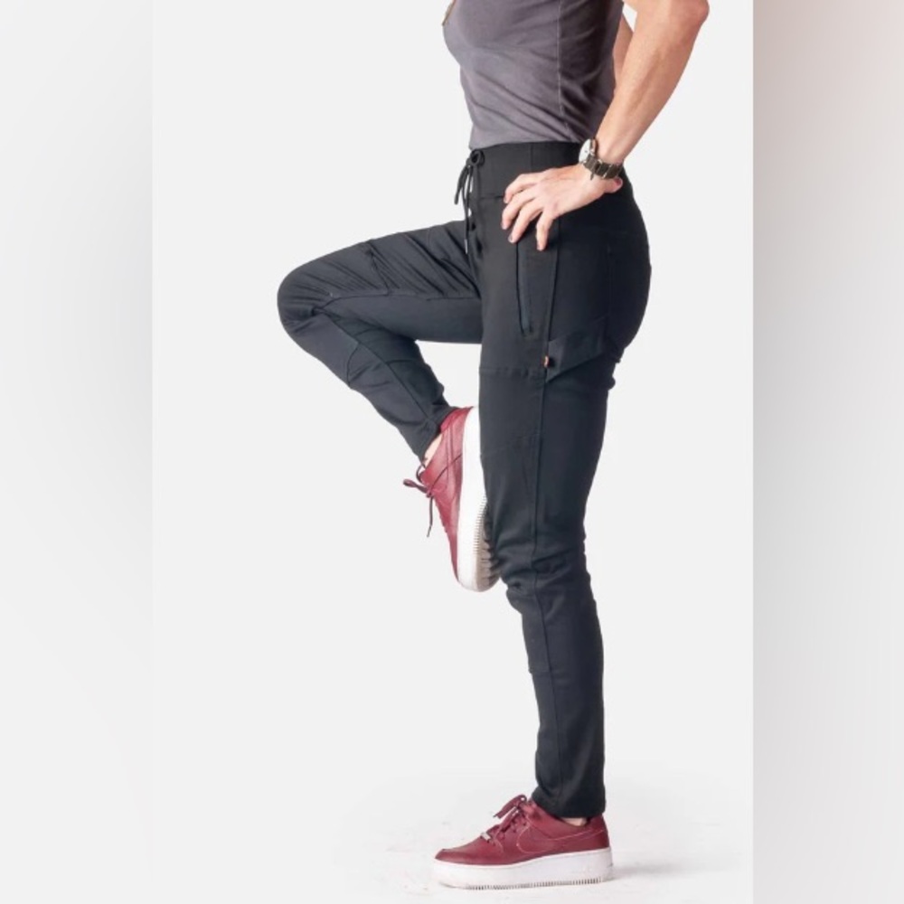 New! Dovetail Workwear, multiple size, Christa DIY, High Performance Black Denim - Picture 8 of 11